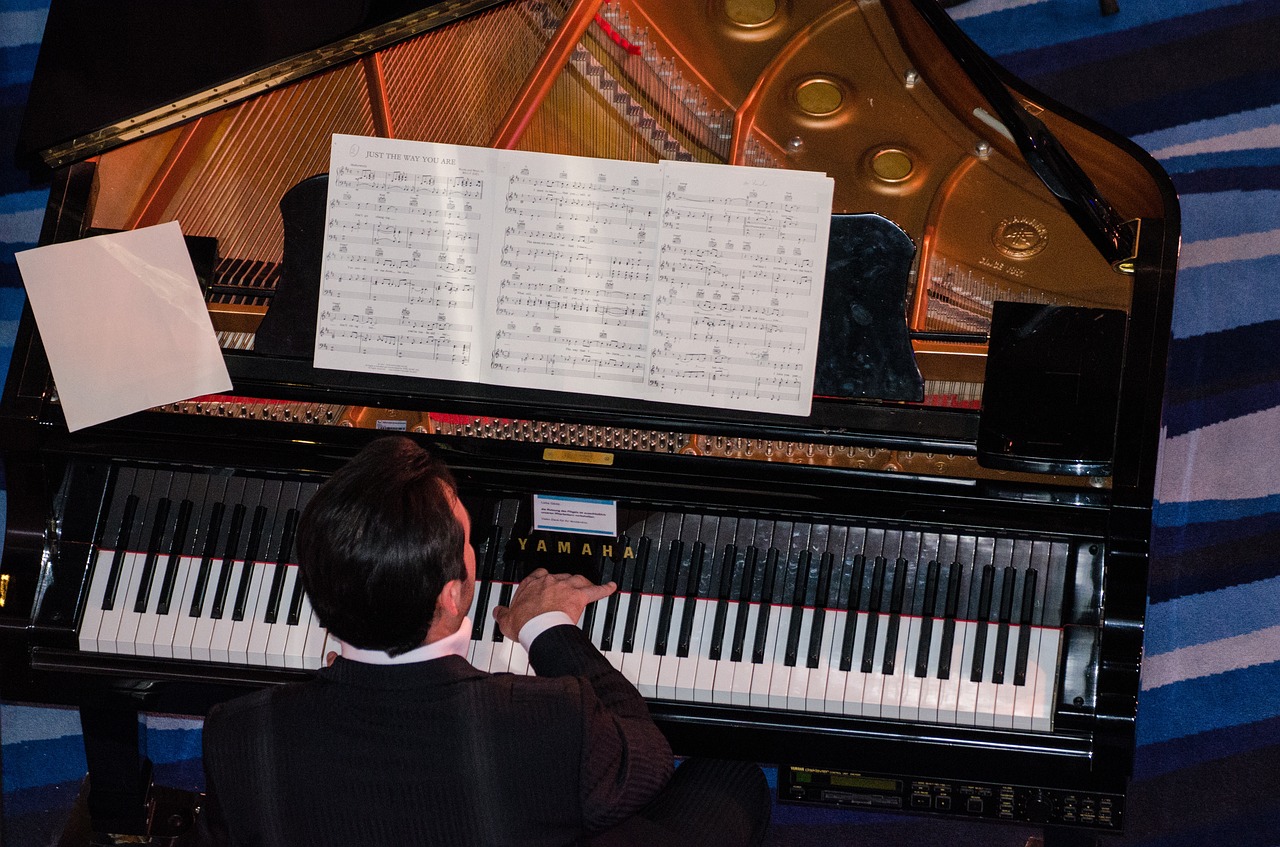 Dossier de piano Noref, dossier de partition de musique A4 taille 4 pages  dossier de partition de piano sur le thème de la musique pour pianiste,  dossier de musique 